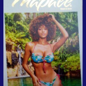 Two piece ladies bathing suit